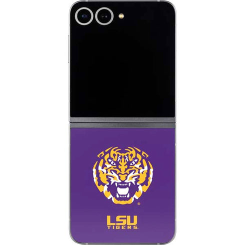 LSU Purple Tiger Mascot Galaxy Z Flip6 Skin